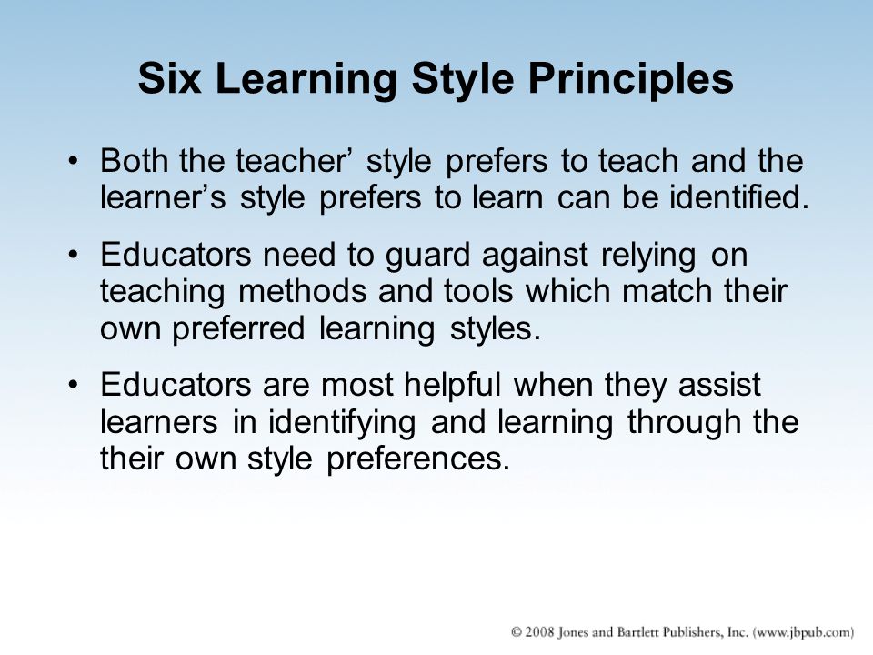 Learning style